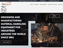 Tablet Screenshot of newcastleco.com